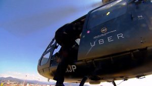 Uber helicopter taxi in Dubai