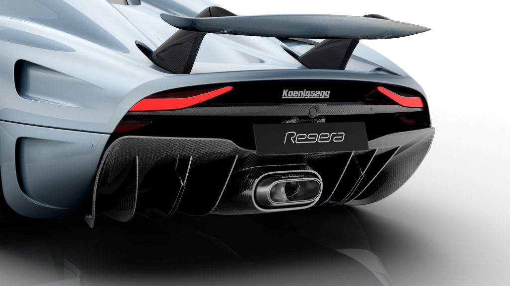 Koenigsegg Regera Exhaust